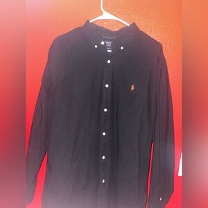 Ralph Lauren Black Long Sleeve Shirt